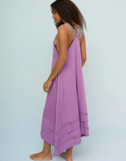Monochromatic St Tropez Dress - Purple