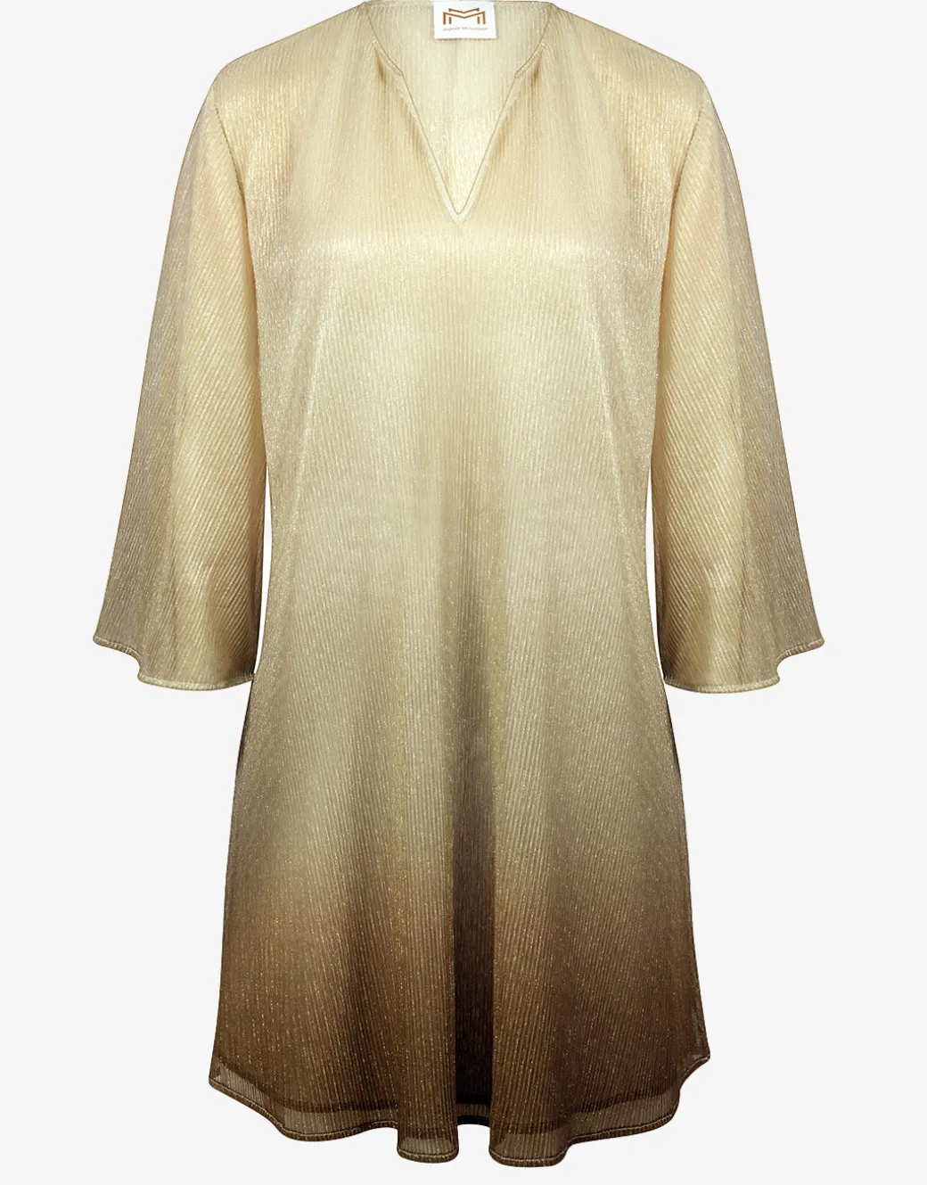 Ombre Metallic Tunic - Earth Gradient