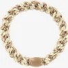 Original Hair Tie - Beige Glitter Stripe