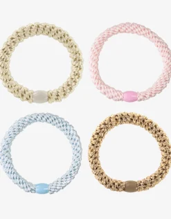 Original Hair Tie Bundle - Baby Blue, Cream, Pink and Beige