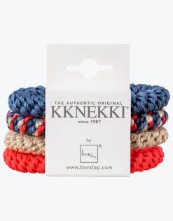 Original Hair Tie Bundle - Blue, Gold and Bright Coral