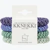 Original Hair Tie Bundle - Green and Purple Glitter