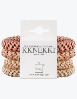 Original Hair Tie Bundle - Pinky Beige and Golds