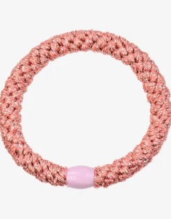 Original Hair Tie - Coral Glitter
