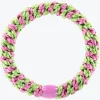 Original Hair Tie - Grass Green Bubblegum Stripe
