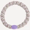 Original Hair Tie - Lavendar Ballet Pink Glitter Stripe