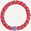 Original Hair Tie - Lilac Neon Pink Stripe