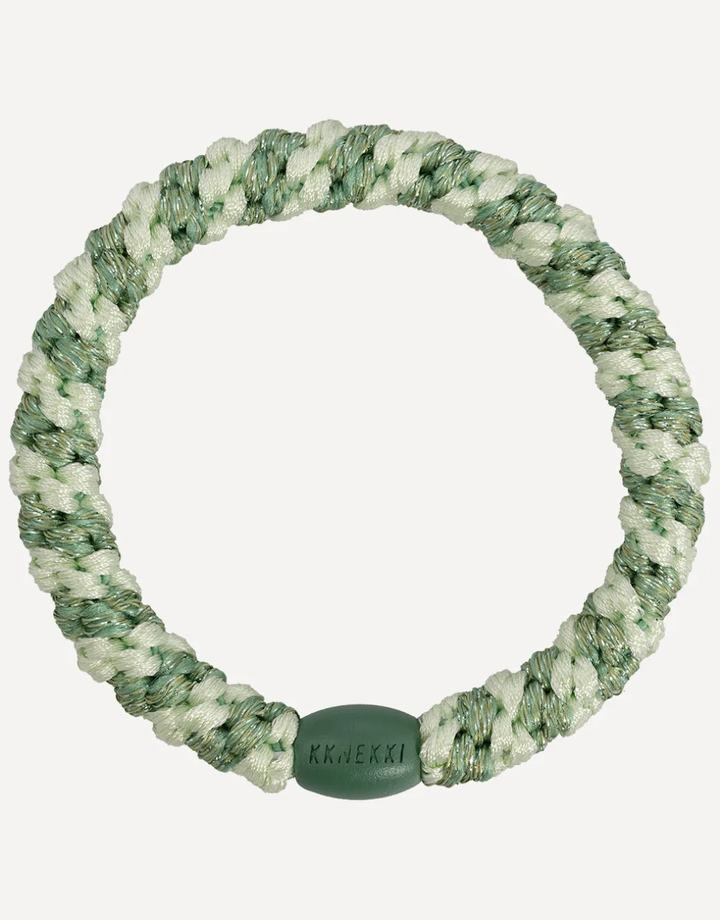 Original Hair Tie - Mint Pistachio Glitter Stripe