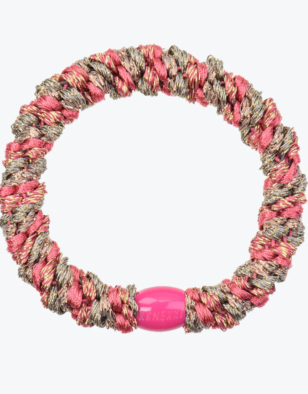 Original Hair Tie - Raspberry Taupe Glitter