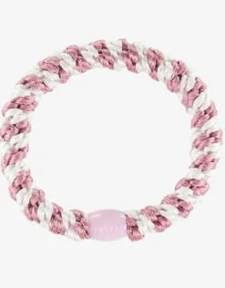 Original Hair Tie - Vintage Pink and White Stripe