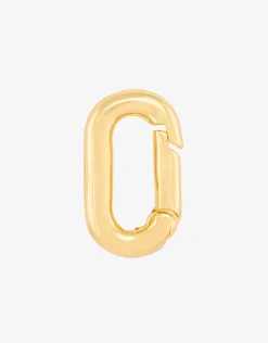 Oval Gold Connector