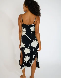 Palmaisie Yaquina Maxi Dress - Noir and Ecru