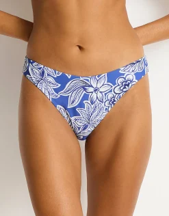 Palmera Sporty Mid Bikini Pant - Blue