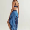 Pony Long Pareo - Periwinkle