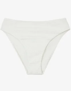 Pure Hillary High Waist Bikini Pant - White