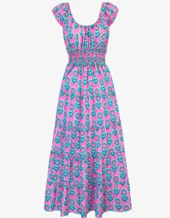 Rah Rah Dress - Lilac Buta