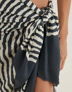 Ravine Printed Sarong - Stripe
