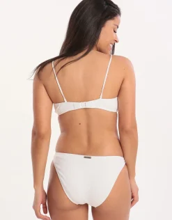Retro Purity Bikini Bottom - White