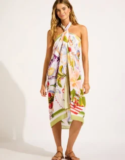 Riviera Coast Sarong - Sage