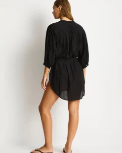 Salt Boho Shirt - Black