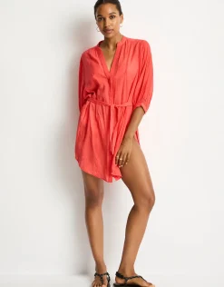 Salt Boho Shirt - Red