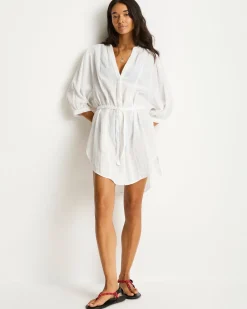 Salt Boho Shirt - White