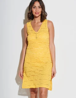 Saona Leila Beach Dress - Yellow