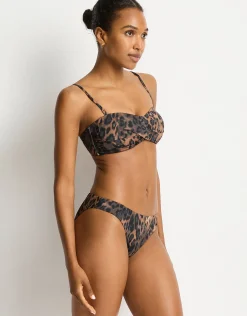 Savanna Regular Cheeky Bikini Pant - Chocolate