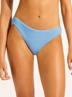 Sea Dive Hipster Bikini Pant - Cornflower