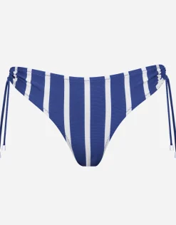 Sea Ride Loop Side Bikini Pant - White Indigo