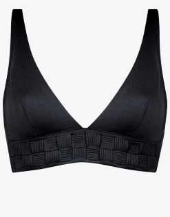 Softline Bikini Top - Black