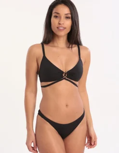 Summer Solids Bikini Bottom - Black