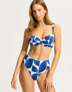 Sunray High Waist Bikini Pant - Ultramarine