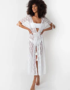 Temptation Kaftan - White