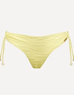 Tidal Radiance Loop Side Bikini Pant - Celestial Yellow