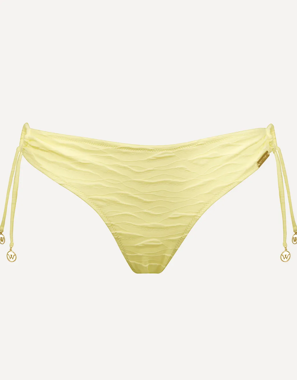 Tidal Radiance Loop Side Bikini Pant - Celestial Yellow