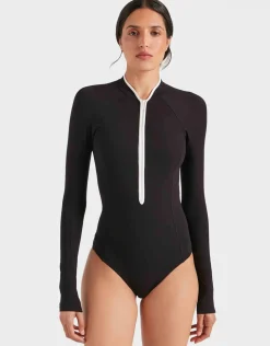 Tyra UPF 50 Swimsuit - Black