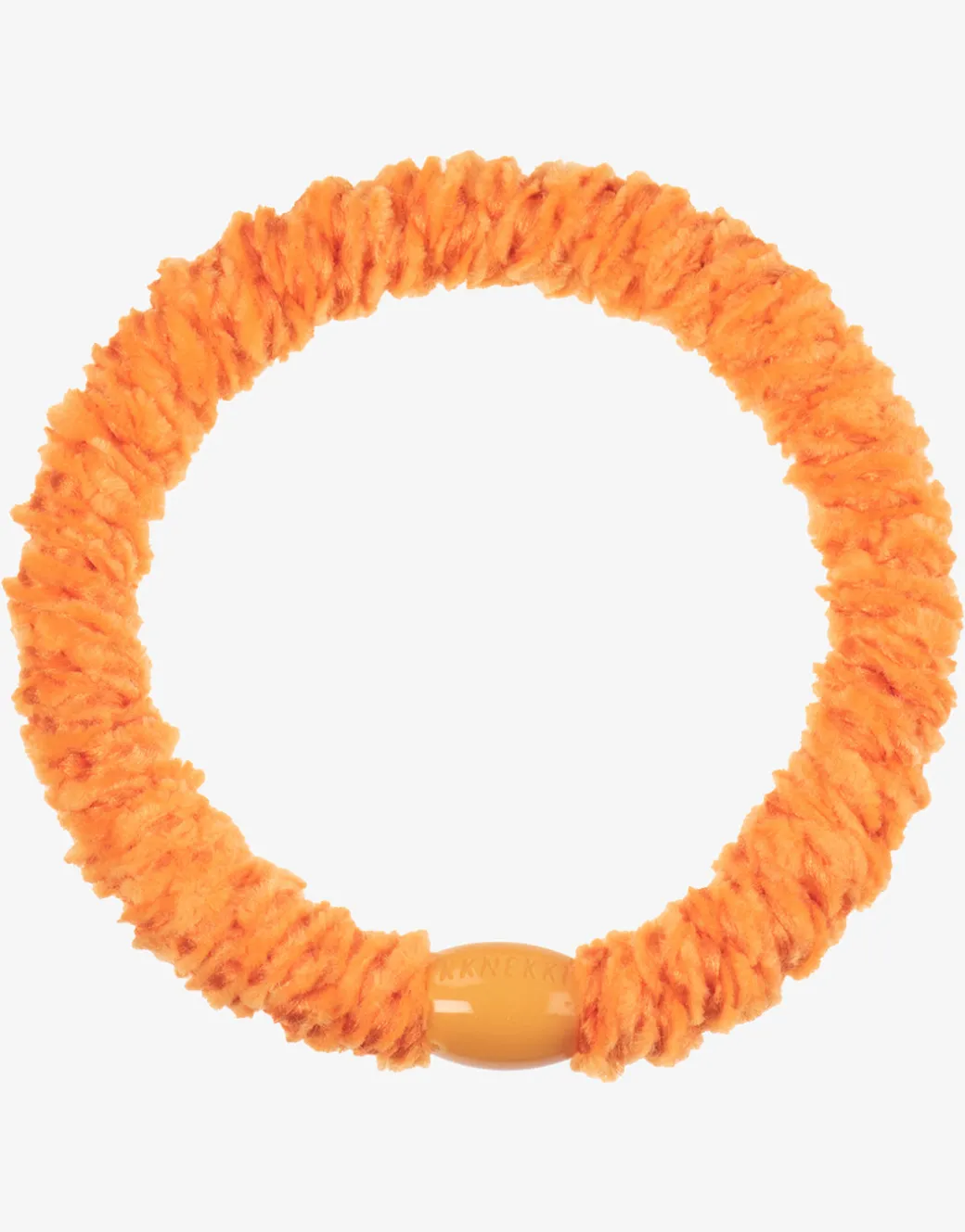 Velvet Hair Tie - Orange