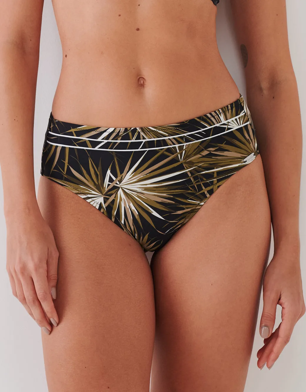 Yucca Flash Underwired Bikini Set - Black Khaki
